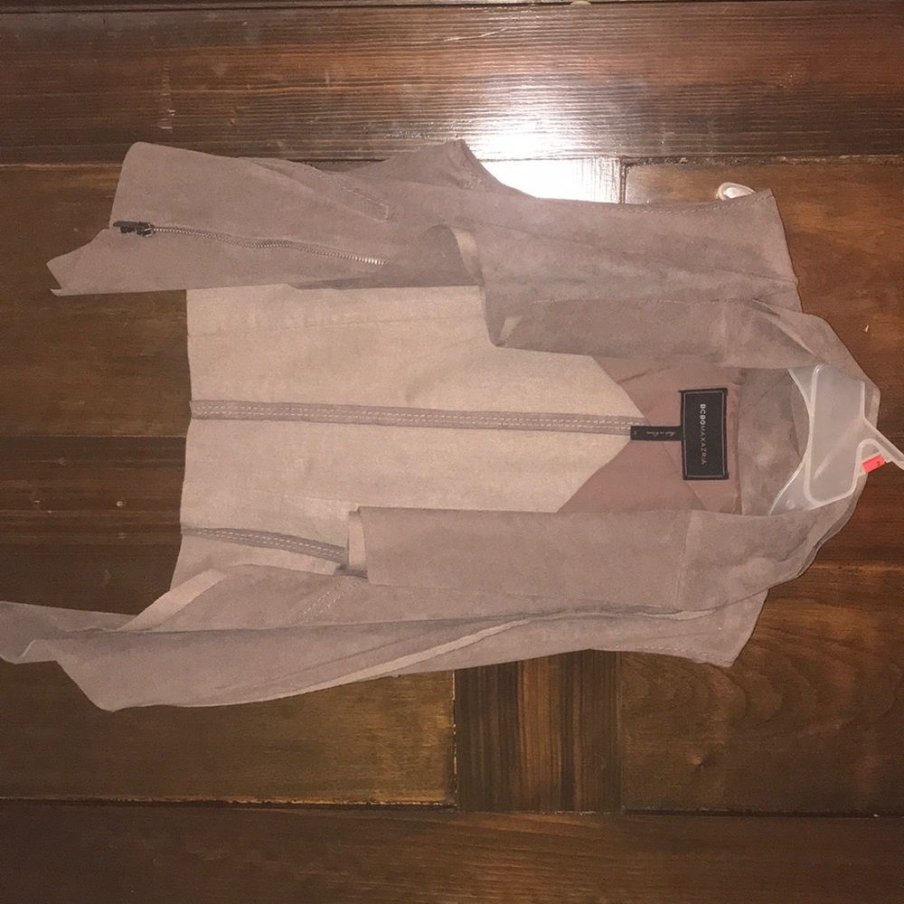 Bcbg suede vest